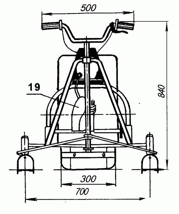 סנובורד ממכונית עם הידיים שלך. איך לעשות snowmobile תוצרת בית מ motoblock?