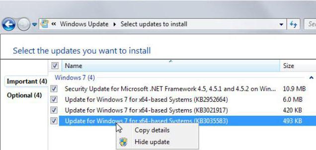 כיצד להסיר לחלוטין את העדכון של Windows 10?