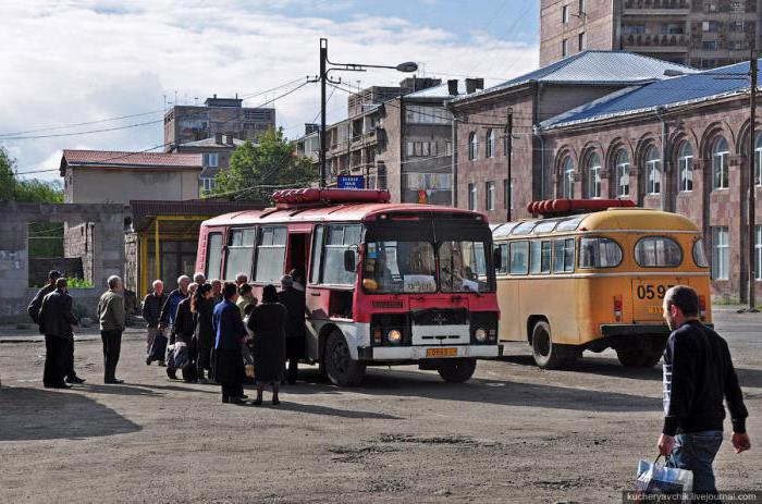 איך להגיע מ Yerevan כדי טביליסי